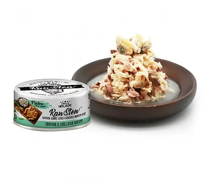 Absolute Holistic Raw Stew Complete Meal (Chicken and Shellfish)